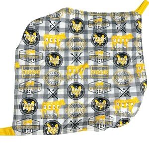 Hand Crafted Large Casserole Carrier Quilted  Reversible Pie Plate Carrier